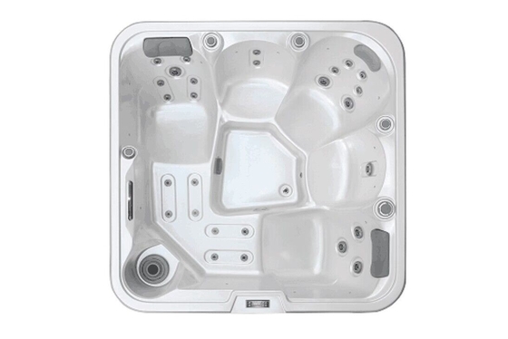 Jacuzzi Spa extérieur avec hydrothérapie Jacuzzi chaud pour 5 personnes Massage de luxe pour villa