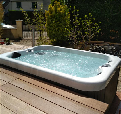 2 baignoires économiques extérieures de massage de tourbillon de station thermale de baquet chaud de personnes