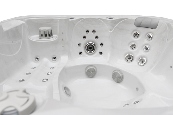 Jacuzzi Spa de natation extérieur Massage acrylique baignoire Self-cleaning piscines de spa pour 6 personnes