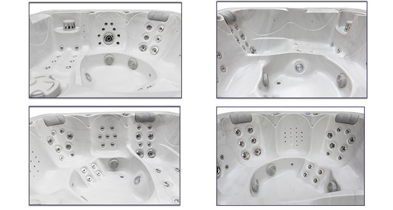 La SAA a approuvé le système de contrôle de la baignoire Balboa pour 4 personnes avec pompe à massage acrylique