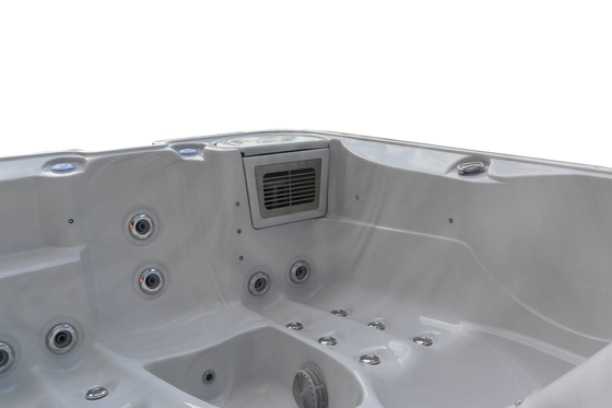 E-372D Whirlpool acrylique Massage Spa extérieur baignoire Balboa Spa de natation pour 3 personnes
