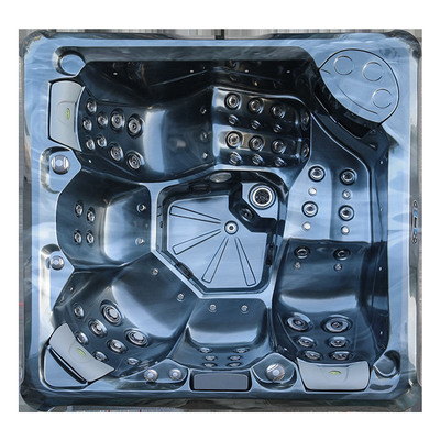5 personnes de luxe durable bain à remous en plein air hydromassage spa baignoire avec puissants jets