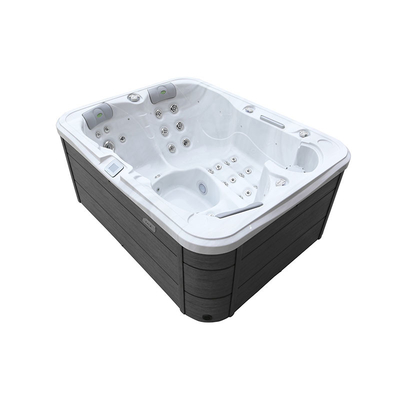 Hydrothérapie acrylique Whirlpool Massage Spa baignoire chaude pour 4 personnes pour la détente en plein air