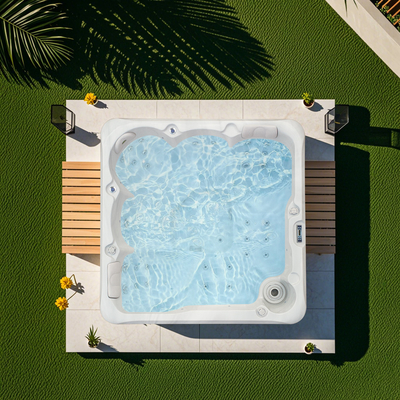American Aristech Hydrothérapie acrylique 5 personnes bain à remous avec système de contrôle Balboa