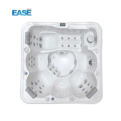 470kg Whirlpool de spa hydrothérapeutique avec 6 sièges et pompe de massage 3hp 2 vitesses