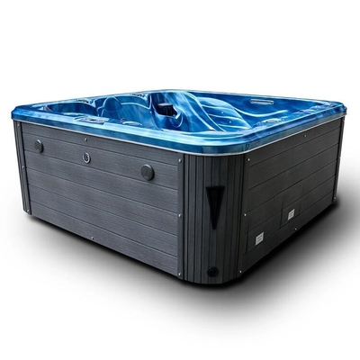 Piscine thermale de luxe pour 6 personnes Piscine thermale acrylique extérieure avec fonction de massage Piscine thermale pour la famille