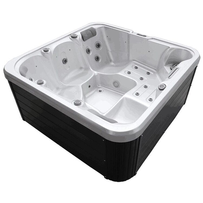 Jacuzzi Spa extérieur avec hydrothérapie Jacuzzi chaud pour 5 personnes Massage de luxe pour villa