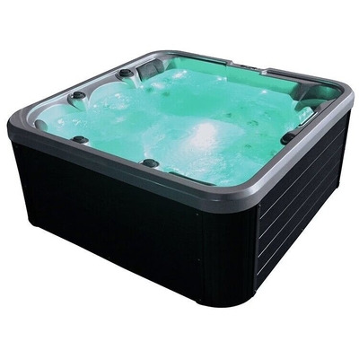 Jacuzzi Spa extérieur avec hydrothérapie Jacuzzi chaud pour 5 personnes Massage de luxe pour villa