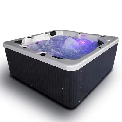 Jacuzzi Spa extérieur avec hydrothérapie Jacuzzi chaud pour 5 personnes Massage de luxe pour villa