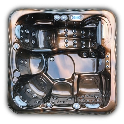 5 personnes piscine hydrothérapeutique pour spa extérieur baignoires thermales avec jets d'air jacuzzi spa de luxe baignoires pour villa