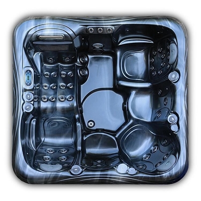 5 personnes piscine hydrothérapeutique pour spa extérieur baignoires thermales avec jets d'air jacuzzi spa de luxe baignoires pour villa