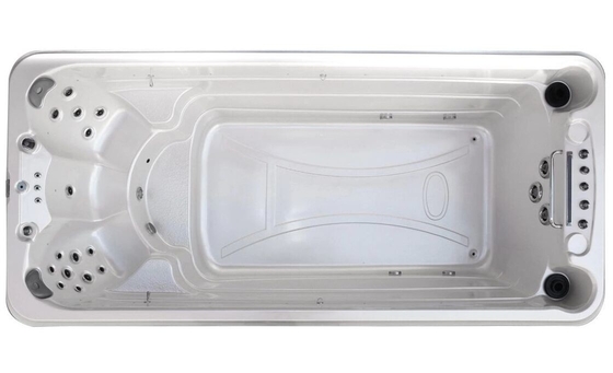 Piscine de bain extérieure pour jardin 5 mètres Piscine sans fin Spa Jacuzzi avec fonction de massage