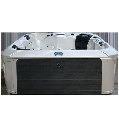 Jardin 5 sièges Spa de luxe baignoire extérieure Whirlpool bain à remous acrylique Spa indépendant pour villa