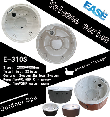 5 à 6 personnes Bluetooth Wi-Fi Ronde Spa Balbao 3kW