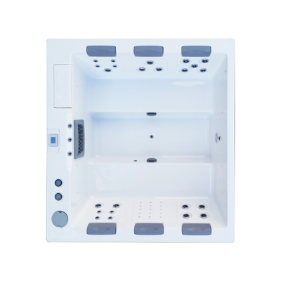 Spa à angle droit spa de bain à remous pour 6 personnes
