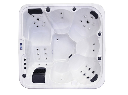 Fabrique de spa OEM Massage pour 5 personnes Jacuzzi en extérieur avec système de nettoyage automatique