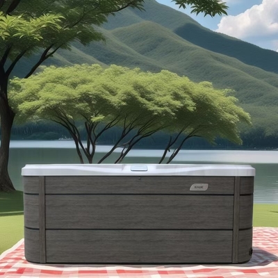 3-4 personnes Jacussii Spa extérieur baignoire thermale avec lumières LED et énergie- Design