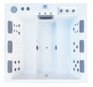 6 personnes Système hydromassage moderne baignoires thermales SPA piscine en extérieur Whirlpool baignoire
