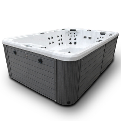 baquet chaud SAA de 8 10 de personnes stations thermales acryliques extérieures de bain pour l'exercice de natation 3500L