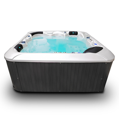 Baquet de luxe de station thermale de massage de tourbillon de baquet chaud de baignoire extérieure acrylique de station thermale