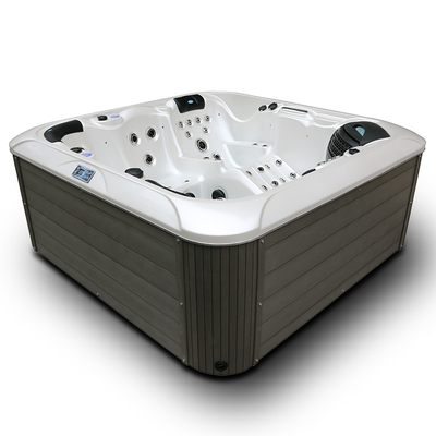 Baquet de luxe de station thermale de massage de tourbillon de baquet chaud de baignoire extérieure acrylique de station thermale