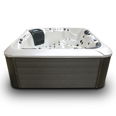 Baquet de luxe de station thermale de massage de tourbillon de baquet chaud de baignoire extérieure acrylique de station thermale