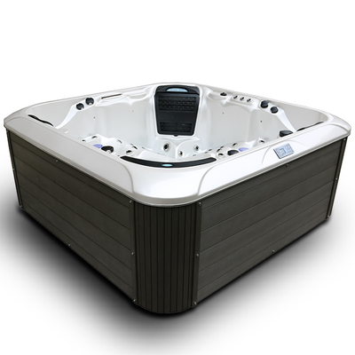 Baquet de luxe de station thermale de massage de tourbillon de baquet chaud de baignoire extérieure acrylique de station thermale