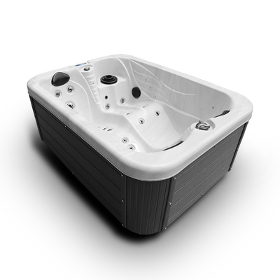 Baignoire extérieure transitoire de station thermale de tourbillon de 2 personnes pour le massage