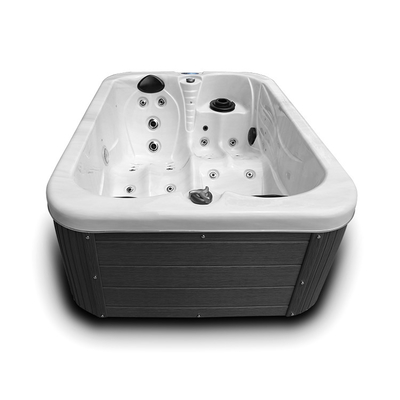 Baignoire extérieure transitoire de station thermale de tourbillon de 2 personnes pour le massage