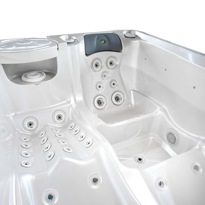 Baquet chaud de massage extérieur de tourbillon de personne de l'acrylique 3 de système de contrôle de Balboa pour la villa