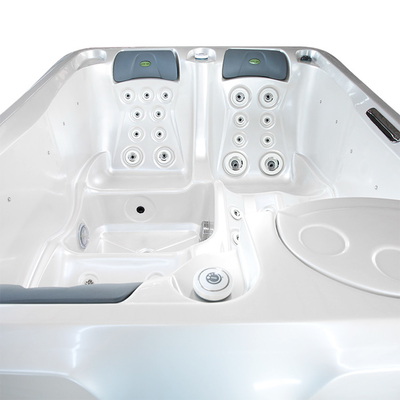 Baquet chaud de massage extérieur de tourbillon de personne de l'acrylique 3 de système de contrôle de Balboa pour la villa