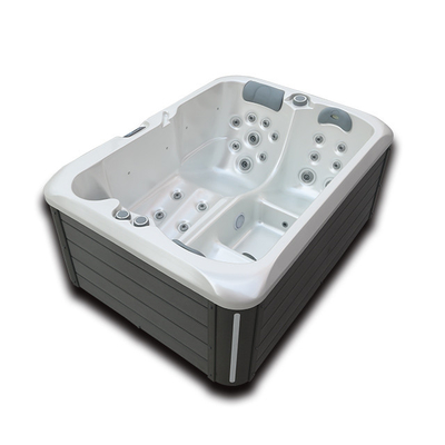 Baquet chaud de station thermale de massage hydraulique extérieur libre de tourbillon pour 3 personnes