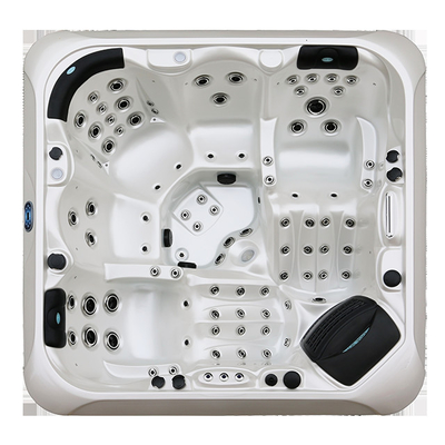 Baignoire extérieure de massage de 5 personnes de baquet chaud de jardin hydraulique de villa pour la maison