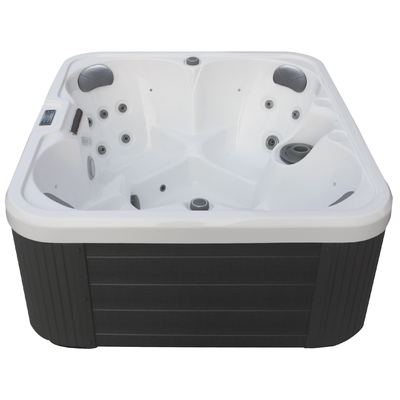 Station thermale extérieure acrylique 3KW de baignoire de massage d'hydrothérapie de baquet chaud de 4 personnes