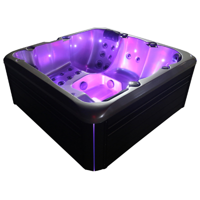 Baignoire acrylique extérieure de massage de tourbillon de baquet chaud avec le système de son de Bluetooth