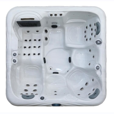 Baignoire extérieure acrylique américaine de baquet chaud de massage de tourbillon de jets d'air