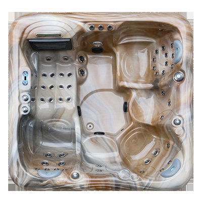 Baignoire extérieure acrylique américaine de baquet chaud de massage de tourbillon de jets d'air