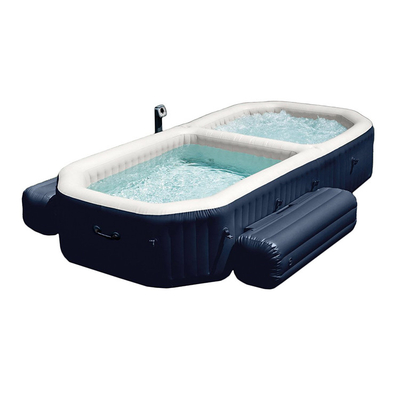 4-6 baignoire gonflable de station thermale de station thermale de personne de la température réglable gonflable de baquet chaud