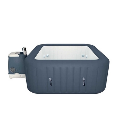 1.80m 4 personnes aèrent le baquet chaud portatif de baquet gonflable de station thermale de jets pour extérieur