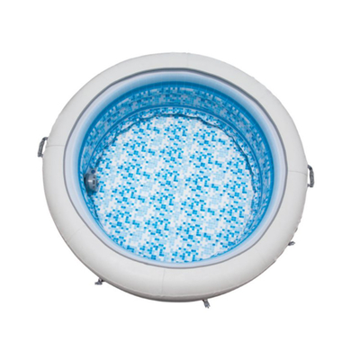 baignoire gonflable de tourbillon de baquet chaud de station thermale de massage blanc de 2.0m
