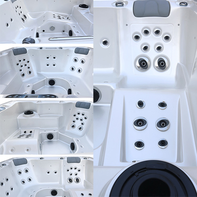 Cartouches filtrantes gonflables de station thermale de baquet chaud de bec de Jet Gate Valves Rotating Air de station thermale