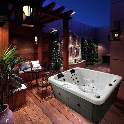 Piscine extérieure d'arrière-cour de baignoires de station thermale de tourbillon pour le baquet chaud de jacuzzi 3 personnes