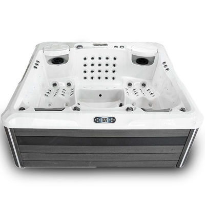 Baignoire libre de baquet chaud de station thermale de tourbillons de massage d'air pour 3-4 personnes