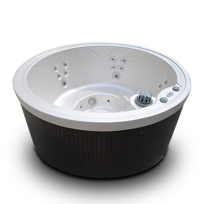 Baignoire extérieure ronde de tourbillon de baquet chaud de station thermale de massage de nouvelle conception pour 4 personnes