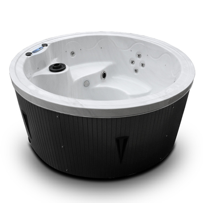 1200L 5 personnes baignoire thermale Aristech Acrylique en forme ronde Whirlpool Jacuzzi Spa baignoire