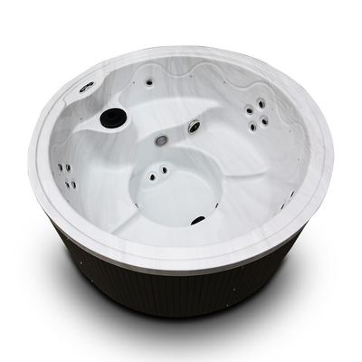 1200L 5 personnes baignoire thermale Aristech Acrylique en forme ronde Whirlpool Jacuzzi Spa baignoire