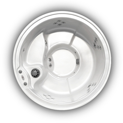 1200L 5 personnes baignoire thermale Aristech Acrylique en forme ronde Whirlpool Jacuzzi Spa baignoire