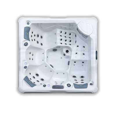 Baignoire hydraulique confortable extérieure de tourbillon de baquet chaud de station thermale de massage avec 5 sièges