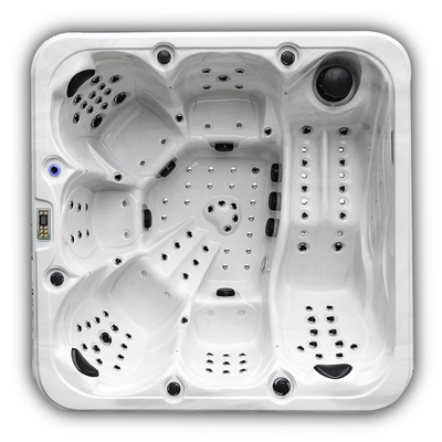Massage haut de gamme de luxe Whirlpool 124 jets pour jacuzzi