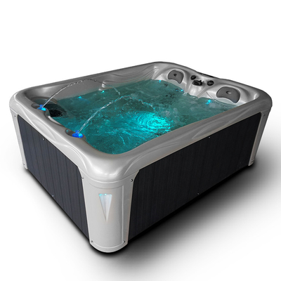 Station thermale de baignoire de baquet chaud de tourbillon de contrôle de Balboa de 3 personnes petite avec la lumière UV